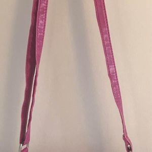 Candies Hot Pink Crossbody Bag Faux Leather 10 X 8 Inches
